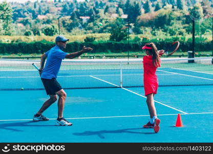 Tennis training