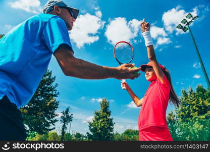 Tennis training