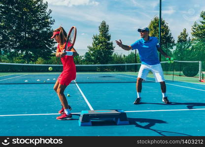 Tennis training