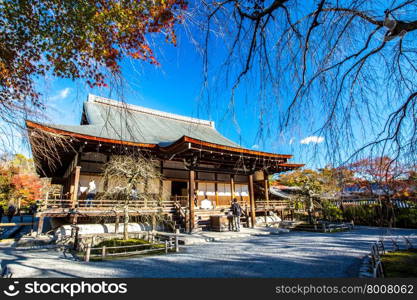 Tenryu-ji in Kyoto, Japan. Unesco World Heritage Site.