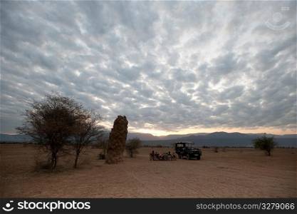 Termite hill in Kenya