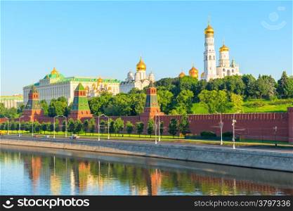 territory behind the walls of Moscow Kremlin