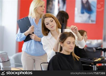 test to become a hairdresser