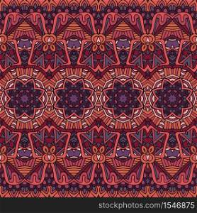 Textile fabric ikat design folk art. Vector Ethnic Abstract Seamless Festive boho pattern background ornamental. Tribal vintage abstract geometric ethnic seamless pattern ornamental