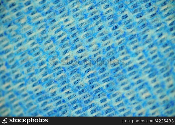 textiles background cleaning cloth in blue and white