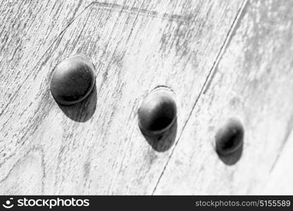 texture and abstract background line in oman old antique door