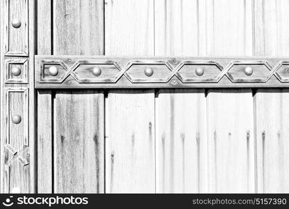 texture and abstract background line in oman old antique door