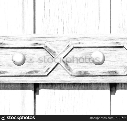 texture and abstract background line in oman old antique door