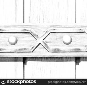 texture and abstract background line in oman old antique door