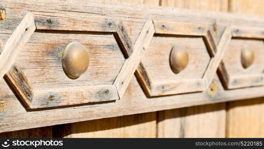 texture and abstract background line in oman old antique door