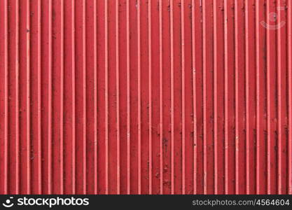 texture and background concept - close up of old painted metal ribbed surface. close up of old painted metal ribbed surface