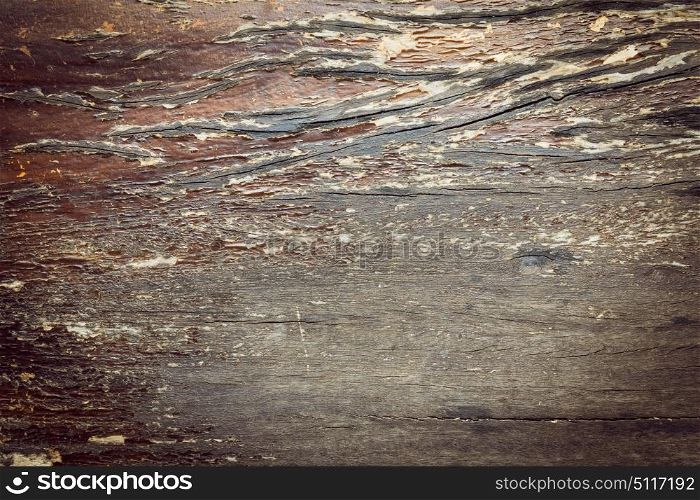 Texture and color of old plank use as background