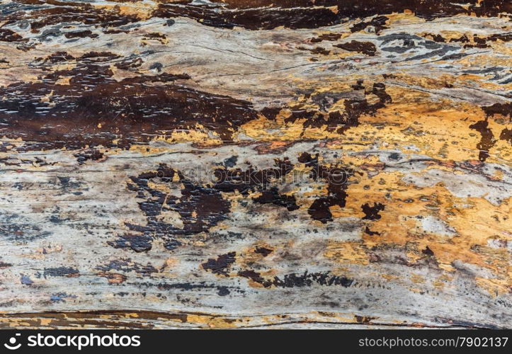 Texture and color of old plank use as background