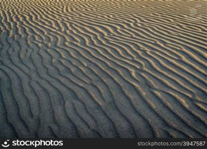 texture and pattern of a sand dune in Great Sand Dunes National Park, Colorado