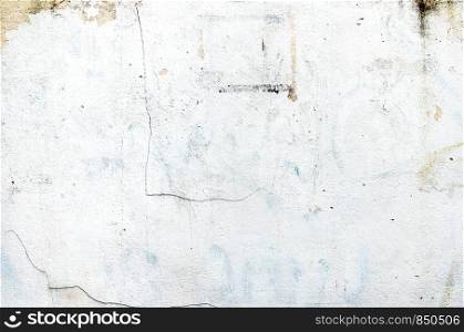 Texture background : Grunge Concrete wall paint with white color.