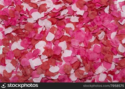 texture background of rose imitation petals