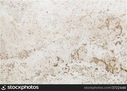 texture background of white ceramic floor or wall tile with random beige and brown pattern