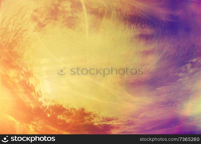 Texture clouds sunset background