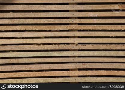 Texture details of an old wooden plunks as background