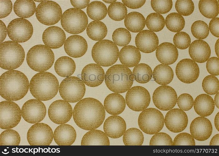 texture from many light yellow circles