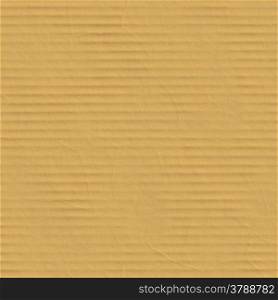 Texture of a brown striped cardboard background