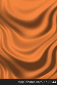 texture of a dark orange silk close up illustration