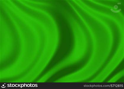 Texture of a green silk close up illustration