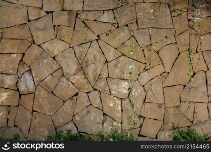 Texture of a stone wall. Old stone wall texture background. Stone wall as a background or texture.