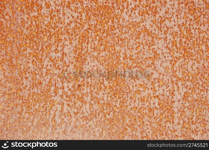 texture of an old rusty metal surface