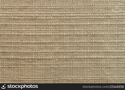 Texture of brown fabric background with copy space