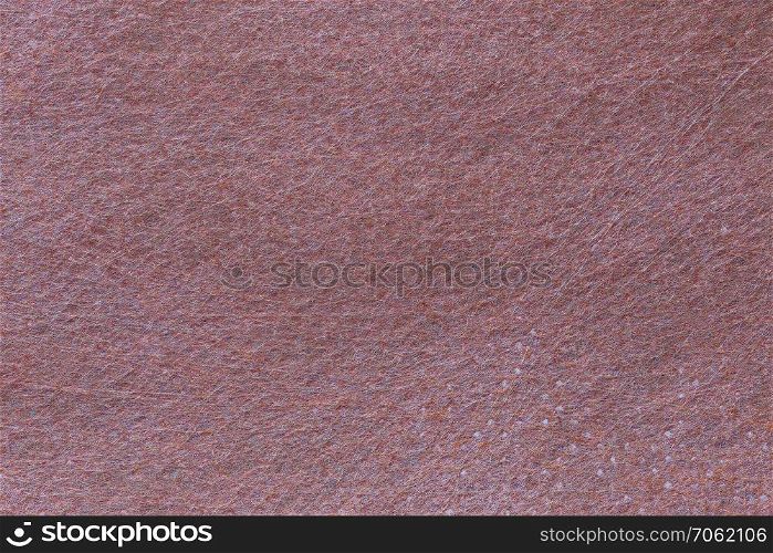 Texture of brown strand fabric for design background.