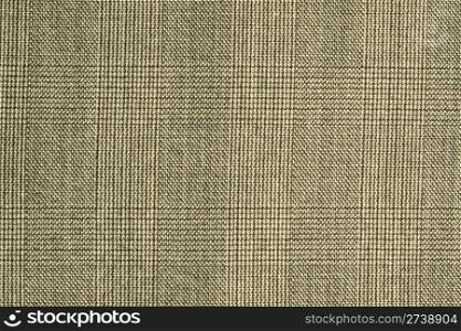 Texture of Checkered brown fabric background