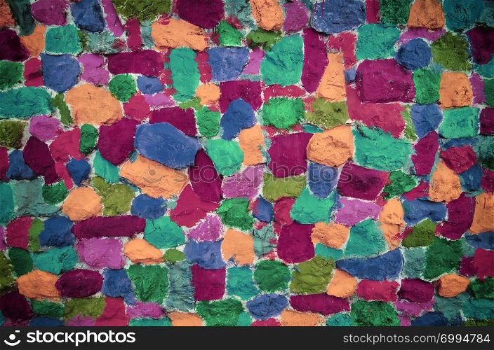 Texture of colorful wall. Element of design.