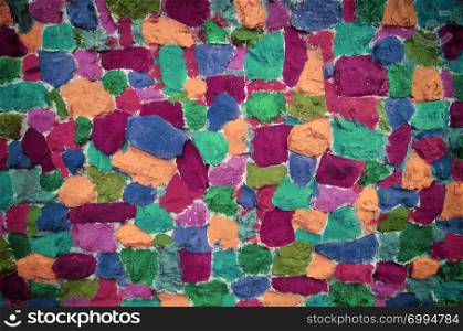 Texture of colorful wall. Element of design.