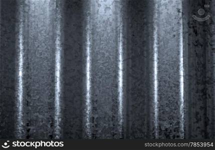Texture of corrugated stainless steel sheet