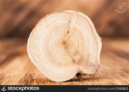 Texture of cross section wood logs. Pattern of juniper tree stump background. Circles juniper wood slice cross section with tree rings that show age organic history.. Texture of cross section juniper wood. Pattern of tree stump background. Circles slice of juniper.
