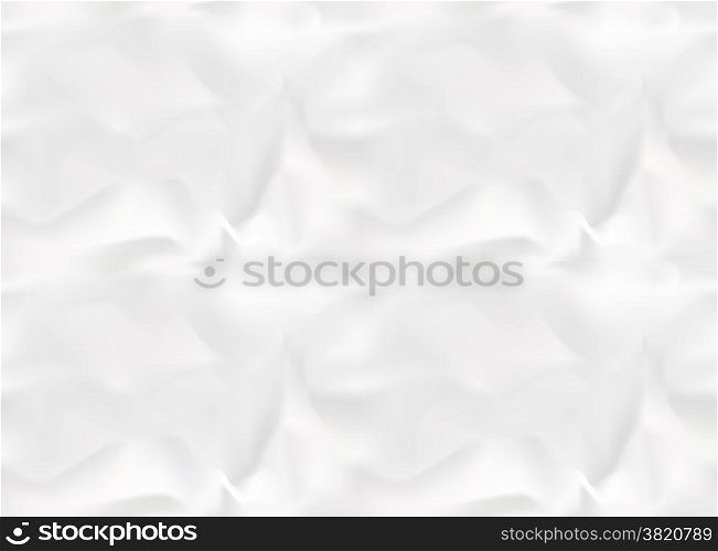 Texture of crumpled paper sheet seamless , illustration