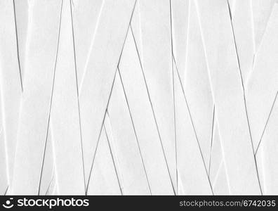 Texture of cut strips of paper sheets