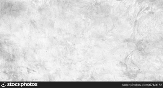Texture of grunge white rubbed concrete or cement wall, stucco background