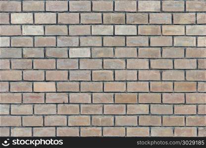 Texture of light grey brick wall surface. Grey brick wall