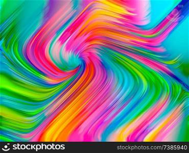 Texture of Light. Wallpaper Paint series. Composition of colorful background lines for art, design, creativity and imagination