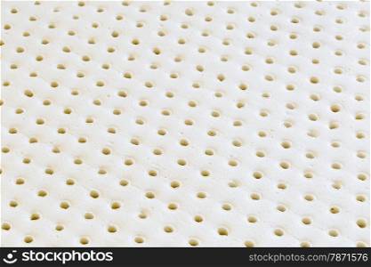 texture of natural latex layer used in organic mattress