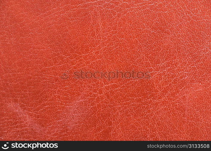 texture of old brown leather closeup, background