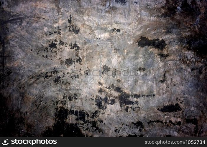 Texture of old grunge gray concrete wall for background