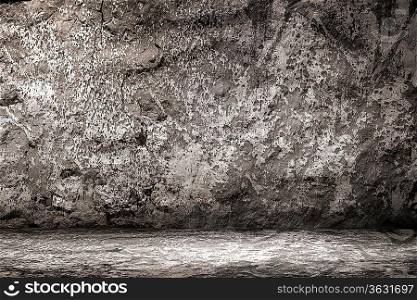 Texture of old rock wall for background