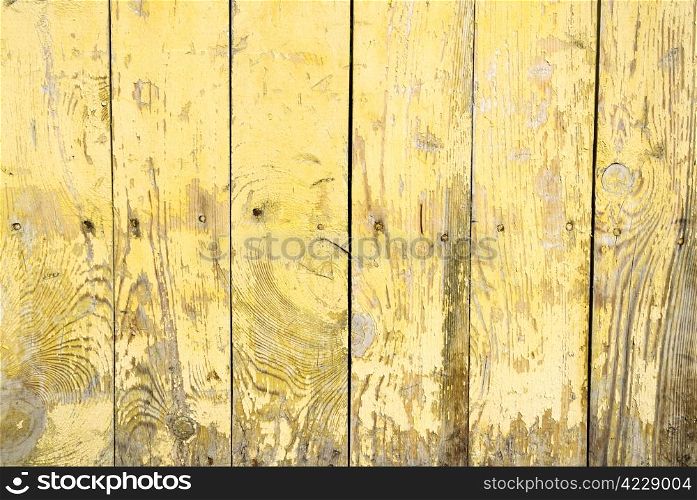 Texture of old scratched wooden a plank