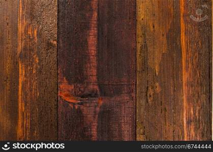 Texture of old wooden planks detailed background.