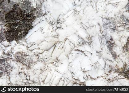 Texture of ordinary limestone with calcite, background