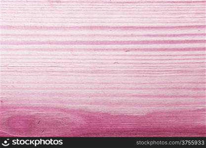 Texture of pink wood background. Macro shot, top view
