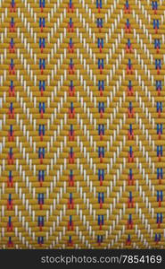 Texture of thai native weave mat pattern